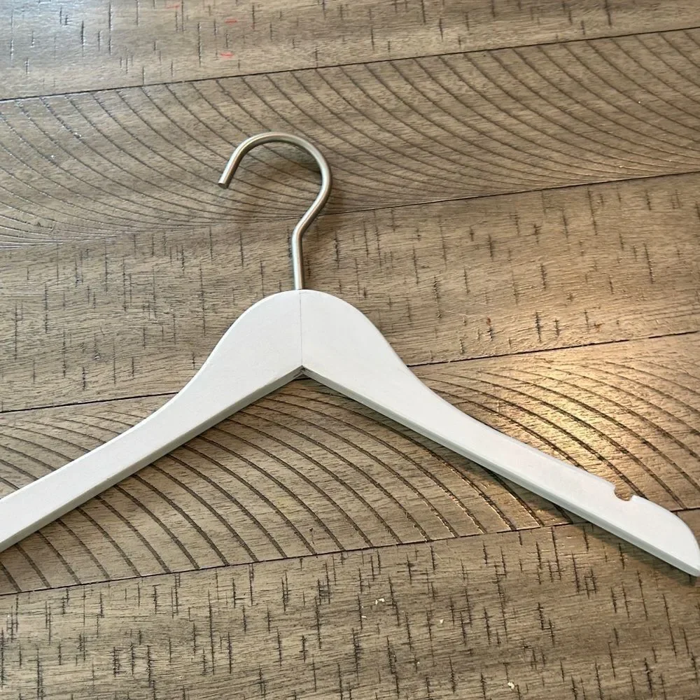 Reiss White Wooden Hanger
